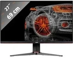 AOC G2 Q27G2U/BK, 68,6 cm (27"), 2560 x 1440 Pixel, Quad HD, LED, 1 ms, Schwarz, Rot AOC G2 Q27G2U/BK, 68,6 cm (27"), 2560 x 1440 Pixel, Quad HD, LED, 1 ms, Schwarz, Rot