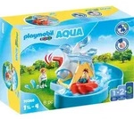PLAYMOBIL 1.2.3. 70268 Wasserrad mit Karussell - Bunt