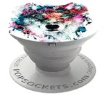 PopSockets 800394, Griffigkeit, Wei&szlig;, Mehrfarbig, Jede Marke, Tiermuster, 39,7...