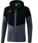 Erima Squad Trainingsjacke Mit Kapuze Kinder - Fern Green / Smaragd / Silver...