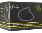 Inter-Tech Vertikalmaus Eterno KM-206L - Schwarz/Wei&szlig;