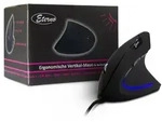 Inter-Tech Eterno KM-206WR Maus - USB 2.0 - Optisch - 6 Taste(n) - 1 - Kabel - 2400