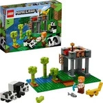 LEGO 21158 Minecraft Der Panda-Kindergarten, Bauset mit Alex und Tierfiguren,