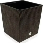 DEUBA&reg; Blumentopf 35L 32x32x33cm Rato Low Innentopf Mit Griffen Wetterfest