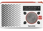 TechniSat DIGITRADIO 1 hr3 Edition | DAB+ & UKW-Radio mit Akku - Rot/Wei&szlig;