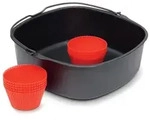 Philips Back-Kit Backform + 9 Muffinformen Zubeh&ouml;r f&uuml;r Airfryer XL HD9240, HD9260