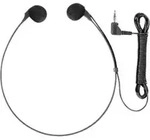 Olympus E103, Kabelgebunden, Musik, 25 g, Kopfh&ouml;rer, Schwarz - Schwarz
