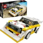 LEGO 76897 Speed Champions 1985 Audi Sport quattro S1, Spielzeugauto f&uuml;r M&auml;dchen