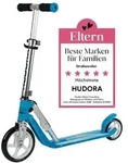 HUDORA Little BigWheel Scooter - himmelblau - Aluminium-Roller f&uuml;r Kinder ab 3