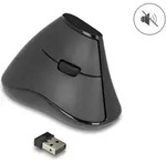 Delock Ergonomische vertikal optische 5-Tasten Maus 2,4 GHz kabellos - Lautlos -