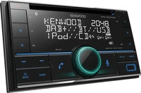 Kenwood DPX-7200DAB, Kenwood DPX-7200DAB, Schwarz, 2 DIN, 50 W, 4.0 Kan&auml;le, 50 W,