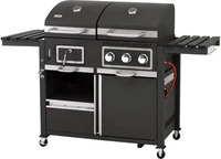 Tepro 3179, tepro Gas Kohle Kombigrill Toronto, Grillwagen mit Holzkohle- und