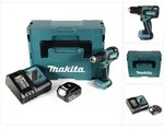 Makita DDF 459 RG1J Akku Bohrschrauber 18V 45Nm im Makpac + 1x 6,0 Ah Akku +