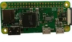 Raspberry Pi Zero W ohne Header ARM1176JZF-S 1.00GHz, 512MB RAM, WLAN-BGN, Bluetooth