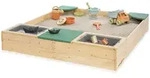 MUDDY BUDDY&reg; Sandkasten "Beach Rebel" natur - salbeigr&uuml;n - Gr&uuml;n