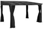 Sojag Aluminium Terrassen&uuml;berdachung St. Barth 1012 Anthrazit 296x364x240 cm - Grau