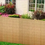 vidaXL Schilfzaun 500x100 cm - Braun