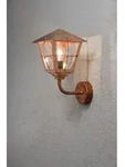 Konstsmide Fenix Small massiver Kupfer, rauchfarbenes Acrylglas, Hand EU 438-900
