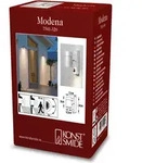 Konstsmide Modena galvanisierter Stahl, klares Glas, Reflektor 7541-320