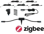 Paulmann Bundle Outdoor Plug & Shine MicroPen ZigBee - Silber