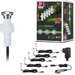 Paulmann Plug & Shine LED Bodeneinbauleuchte MicroPen II Basisset - Silber