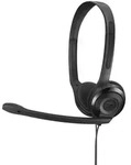 PC 5 Chat Kabelgebundene Kopfh&ouml;rer f&uuml;r PCs Schwarz - Schwarz