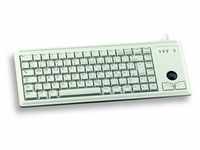 Cherry Slim Line Compact-Keyboard G84-4400 - Tastatur - 83 Tasten - Grau