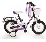 12,5" Kinderfahrrad "EMPRESS" lila/wei&szlig; - mit tiefen Einstieg &ndash; Bachtenkirch -