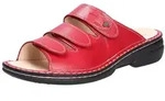 Finn Comfort Schuhe Kos, 02554604420 - Beige/Schwarz/Rot - 42