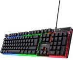 Trust Gaming GXT 835 Azor Gaming Tastatur mit Beleuchtung Deutsches QWERTZ Layout,