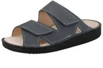 Finn Comfort Danzig S Herrenpantolette grau Nubuk Weichbettung 81529046428 (41/grau)