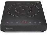HENDI Induktionskocher 2000W Black Line 230V 2000W 293x373x(H)56 - Schwarz