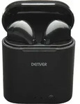 Denver Bluetooth Kopfh&ouml;rer mit Ladecase TWE-36BLACKMK3 - Schwarz
