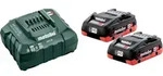 Metabo 685163000, Batterie- & Ladeger&auml;t-Set, Hohe Lithium-Ionen-Dichte (LiHD), 4 Ah,
