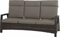 Siena Garden H16676, Siena Garden 3-Sitzer Sofa CORIDO, Aluminium Anthrazit /