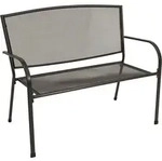 DEGAMO Gartenbank Metallbank Parkbank Bank CLASSIC 2-sitzer 110cm, Streckmetall
