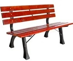 Linder Exclusiv Gartenbank 3-Sitzer Parkbank bis 240 Kg Gartenm&ouml;bel Holzbank MC4353