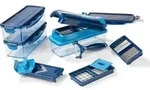 Genius Nicer Dicer Smart Set 14-tlg Gem&uuml;seschneider Gem&uuml;sehobel f&uuml;r Obst und
