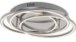LED Deckenleuchte Dimmbar Memoryfunktion 56 W silber Metall-Kunststoff Briloner -