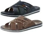 Rieker 21599 Herren Schuhe Clogs Pantoletten Weite G, Gr&ouml;&szlig;e:46 EU, Farbe:Blau -