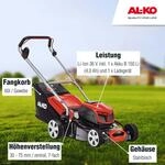 AL-KO 36 V Akku-Rasenm&auml;her 42.9 Li