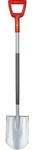 Spitzspaten ASP-D (rot/grau, 19cm)