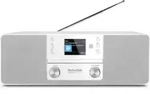 TechniSat DIGITRADIO 370 CD BT | DAB+/UKW-Radio, CD-Player & Bluetooth - Wei&szlig;