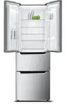 WOLKENSTEIN FD351.4NF IX French Door K&uuml;hl-Gefrierkombinatio - Silber