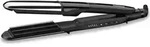 BaByliss ST496E Steam Mist Styler Gl&auml;tteisen Dampf Schwarz, Silber 2,5 m -