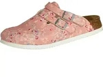 Birkenstock Kay SL Pantolette Flower Field Rose schmale Weite Gr. 37 - Rosa - 37