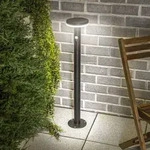 Solar PIR-Standleuchte Mia 85 cm in schwarz IP44 wetterfest outdoor 102593 -...