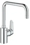 GROHE Eurodisc C Einhand-Sp&uuml;ltischbatterie; Auslauf erh&ouml;ht - Silber