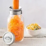 KILNER | Spiralizer mit Glas 1 Liter - Transparent
