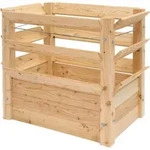 Westmann Premium XL L&auml;rchenholz Hochbeet und Kr&auml;uterbeet 91x66 cm - Braun